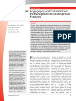 Angiography and Embolization in The Management of Bleeding Pelvic Fractures