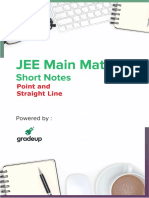 Gradeup Short Notes On Point and Straight Line - pdf-21