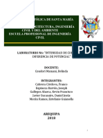 Informe Intensidad de Corriente y Diferencia de Potencial