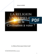 LA RELIGION UNIVERSELLE DANS LA CIVILISATION A VENIR