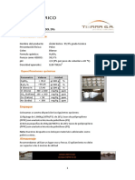 Acido Borico 99.9 - Especificaciones Tecnicas (Español) POLVO