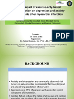 Exercise Stress Test Can Relieved Depression and Anxiety in post MI Especially in Women