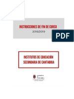 Instrucciones Fin de Curso IES 2018-2019 FINAL