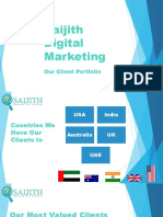 Saijith Client Portfolio Presentation