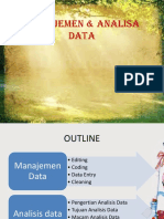 Manajemen & Analisa Data