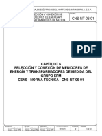 SELECCIÓN Y CONEXIÓN DE MEDIDORES DE ENERGÍA Y TRANSFORMADORES DE MEDIDA.pdf