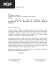 Ejemplo de carta PROPUESTA PARA REALIZAR UNA ALIANZA 