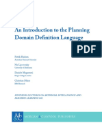 Patrik Haslum, Nir Lipovetzky, Daniele Magazzeni, Christian Muise - An Introduction To The Planning Domain Definition Language-Morgan & Claypool (2019)