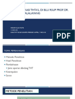 Tindakan Operasi THT-KL Di RS Kandou