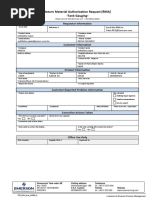 RMA Request Form Template | PDF | Technology & Engineering