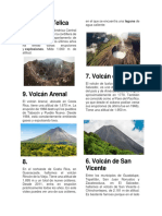 10 Volcanes de Centro América 