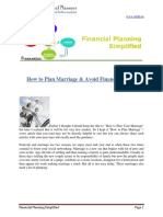 How To Plan Marriage & Avoid Financial Shock