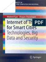 Internet of Things For Smart Cities Technologies, Big Data and Security