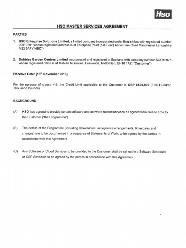 HSO MSA-Signed PDF | PDF