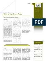 December 2009 Issue - Echo of the Green Dome