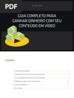 Guia Para Ganhar Dinheiro Com Seu Conteudo Em Video