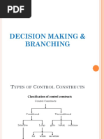 Decision Making & Branching PDF