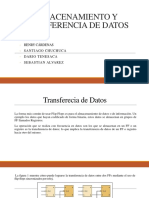 Almacenamiento y Transferencia de Datos