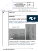 Reporte de Pila Contaminada en El Area G