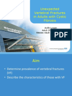 Unexpected Vertebral Fractures in Adults With Cystic Fibrosis