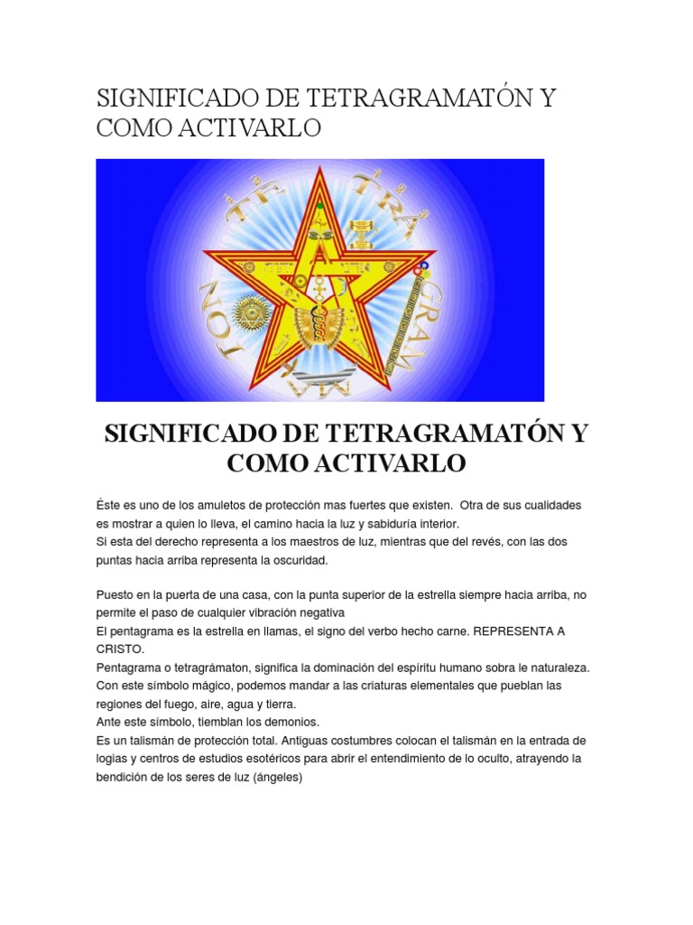 Featured image of post De Proteccion Tetragramaton Para Imprimir Los espejos de protecci n deben usarse en una casa o negocio para reflejar los pensamientos negativos de las personas envidiosas que nos arrojan malas vibras tratando de afectarnos