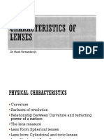 Dr. Noeh Fernandez Jr. Lecture on Ophthalmic Lenses