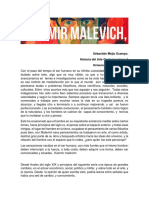 Malevich Escrito de Sebastián Mejia