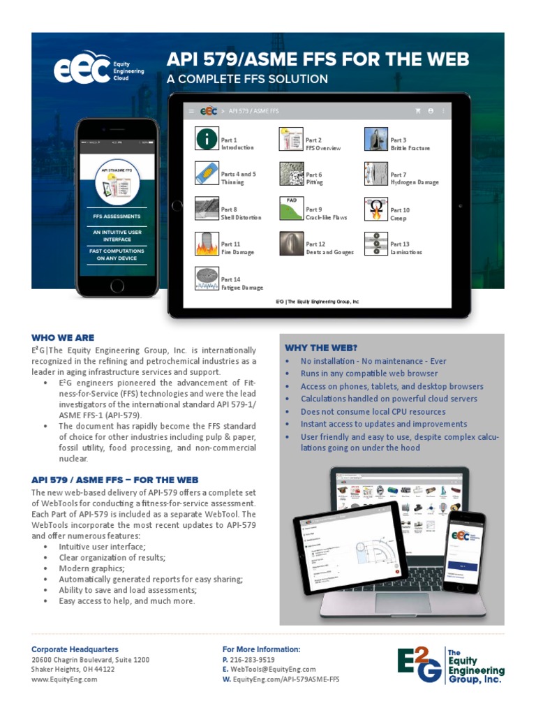 Web-Based API 579 FFS Solutions | PDF | Fatigue (Material ...