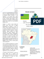 Goiás – Estado Brasileiro.