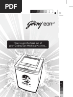 Download Godrej Eon Washing Machine - User Manual by Naga Mahesh Kumar Kotha SN41521182 doc pdf