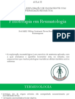 Fisioterapia Reumatologia - Aula 3 PDF