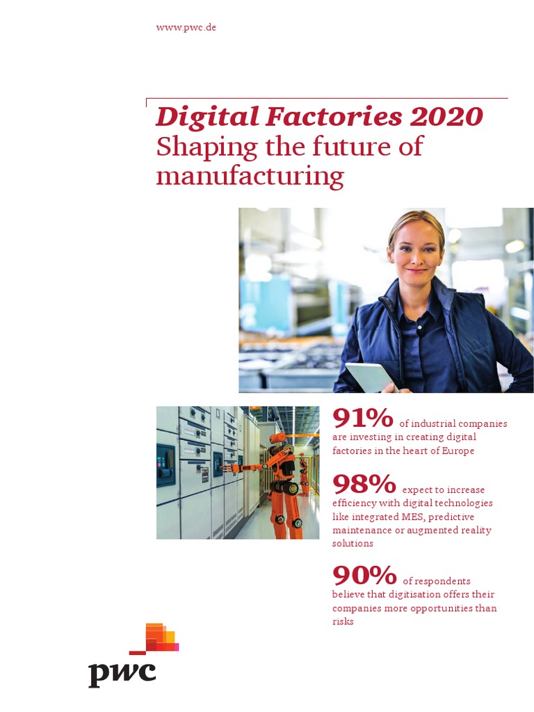 Digital Factories 2020 Shaping The Future of Manufacturing PDF | PDF ...