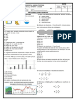 Prova Final de Matemática 6 Ano