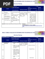 Holy Child College of Information Technology Inc.: Deped Standard