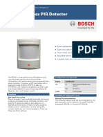 Bosch rf920 Datasheet