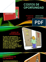 Costos de Oportunidad 