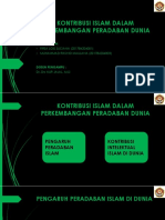 Kontribusi Islam Dalam Perkembangan Peradaban Dunia