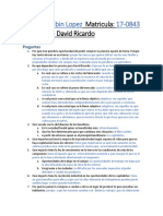 Conociendo El Capital David Ricardo