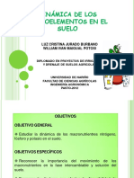 Monografia Dinamica de Los Macronutrientes en El Suelo PDF