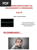 Aula 10- Marcadores Moleculares