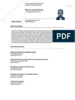 Ingeniero sistemas CV