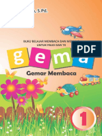 TYB4 001 Gemar Membaca GEMA Untuk PAUD Dan TK Jilid 1 PDF