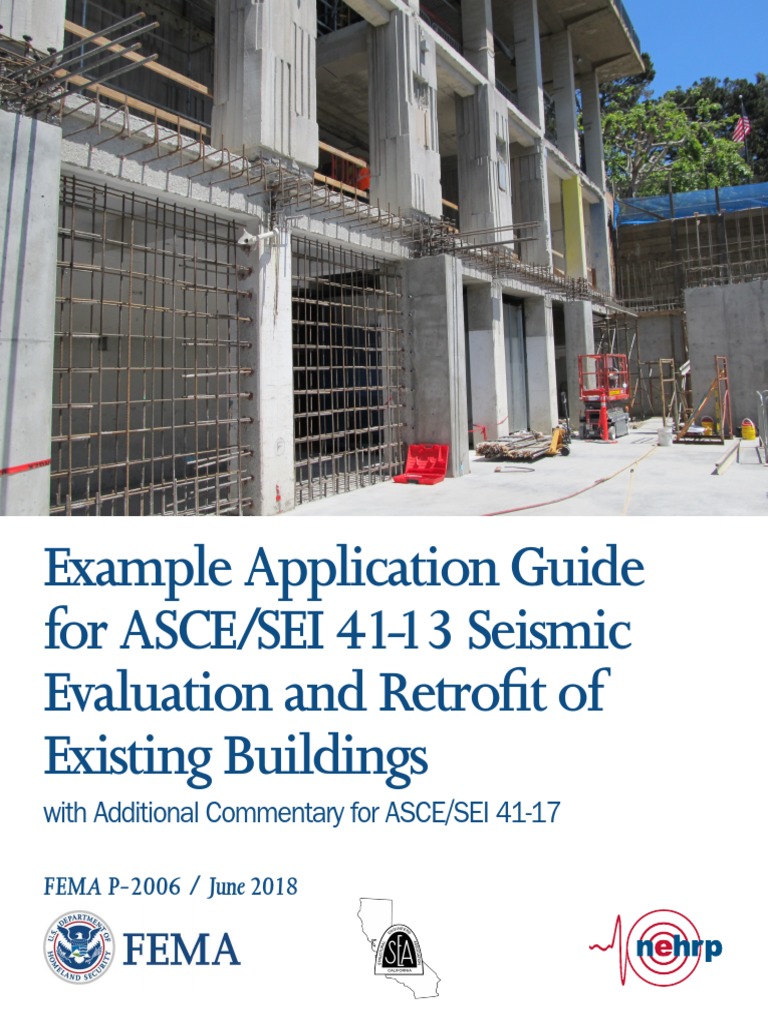Fema P-2006 Asce 41-13 2018 PDF | PDF | Beam (Structure) | Earthquake  Engineering
