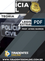 PDF Ayresbarros Legislacaoextravagante Policiacivil Teoria