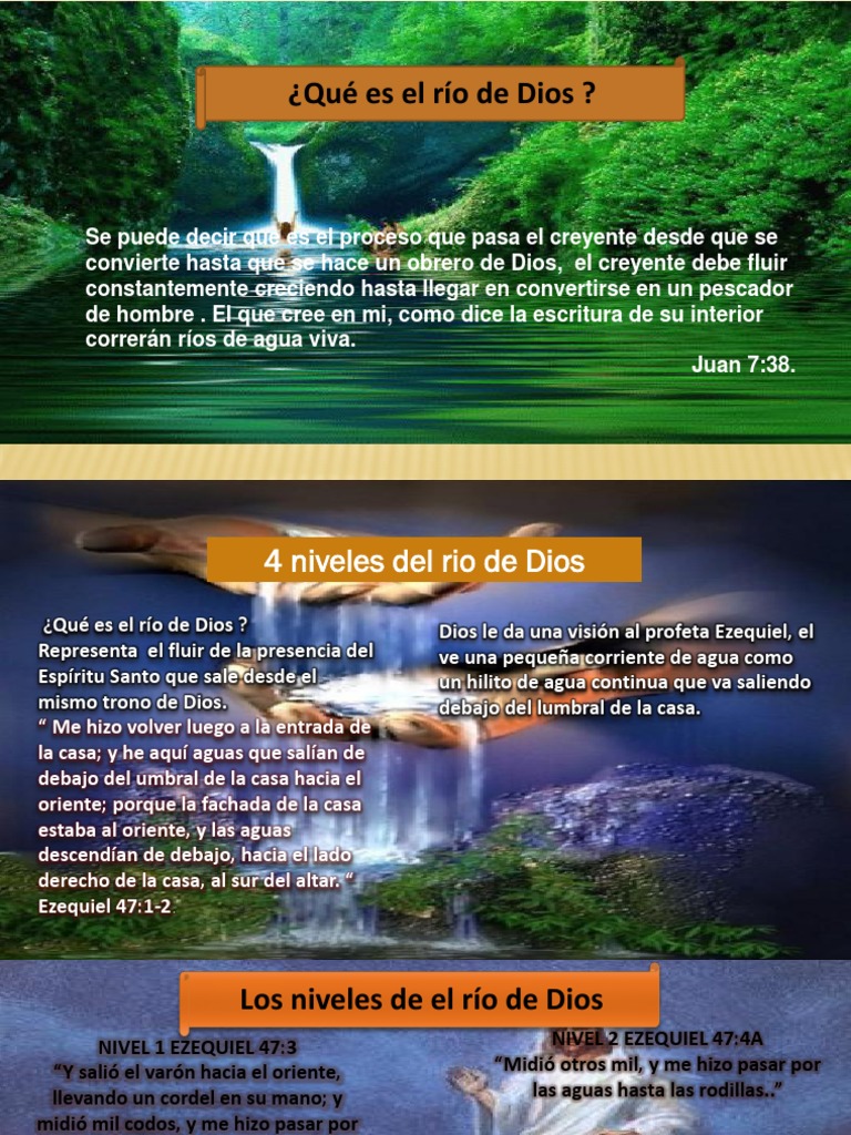 8-El RIO DE DIOS | PDF | Ezequiel | Dios