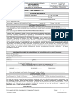 Forma 001 Inv - Protocolo Pi