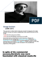 Goerge Gershwin