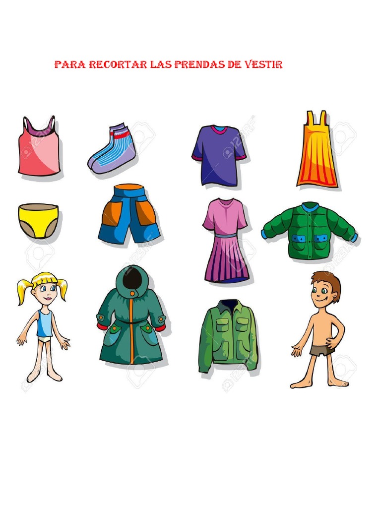 Para Recortar Las Prendas de Vestir | PDF