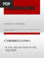 Cyberbullying Presentation