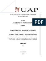 Nvestigacion Administrativa II